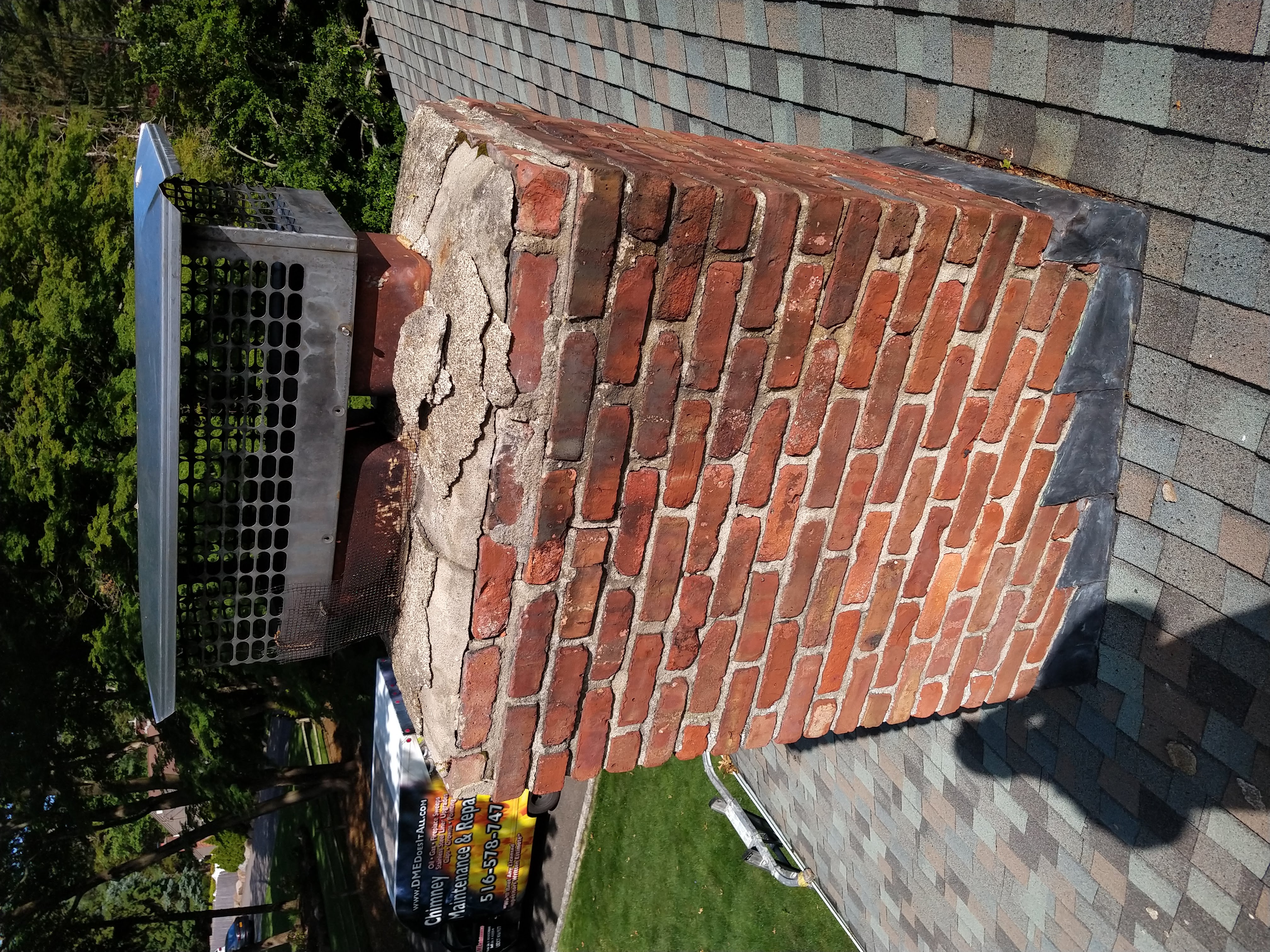Complete soot and creosote removal from fireplace chimney in West Babylon, NY